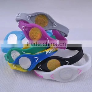 Hot Sale!!! Most Special Promotion Gift Energy Silicon Bracelet Charms Fashion Bracelets 2013 thumbnail-1