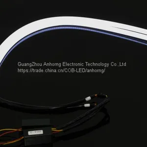 60cm Flexible Led Strips DRL Turning Light Amber and White Dual Color thumbnail-1