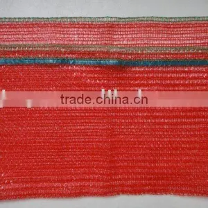 40*60CM Red PE Raschel Mesh Bag. thumbnail-1