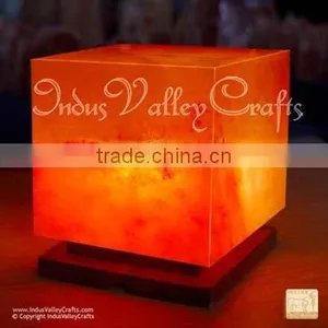 Rock Salt Lamp, Negative Ions, Air Purifier, Himalayan Crystal Lamps thumbnail-1