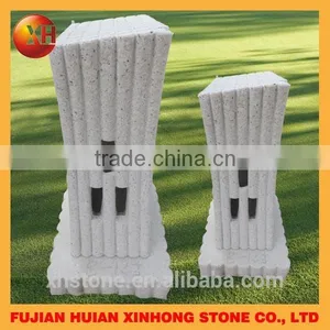 Small Gray Maru Yukimi Lantern Decorative Pagoda thumbnail-2