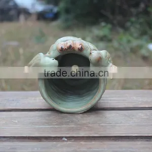 Attractive Garden Birds Nestle Shape Decorative Ceramic Planter thumbnail-3