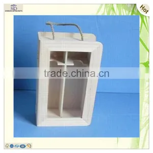 Wholesale Glass Lids Balsa Wooden Wine Bottles Boxes thumbnail-2