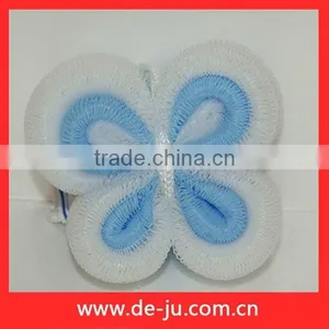 PE Mesh White Blue Butterfly Ball Bath Flower thumbnail-3