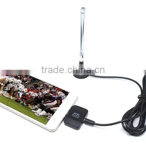 Auto Mobile Portable Android 2 Mhz DVB-T2s DVBT T2 Smart Micro USB Digital TV Tuner Mini Box Receiver For Android Pad Bus thumbnail-1