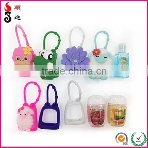 Bath & Body Works Pink Light Up Owl Pocketbac Silicon Hand Sanitizer Holder/Keychain thumbnail-4