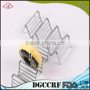NBRSC Competitive Factory Price BBQ Grill Taco Rack Holder Pack of 2 thumbnail-2
