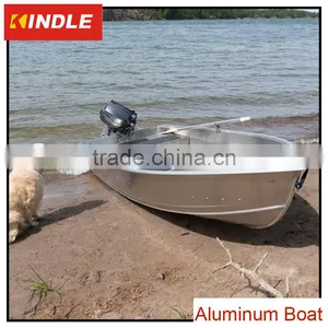 10ft Flat Bottom Aluminum Fishing Boat for Fishing thumbnail-3