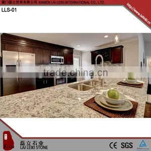 Rectangular Shape Topazic Imperial Santa Cecilia Purple Polished Granite Dining Countertop thumbnail-2