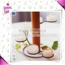 S Shape Black Metal Candle Holder Candle thumbnail-1
