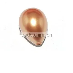 14-19mm Gold Drop Loose Shell Pearl thumbnail-1