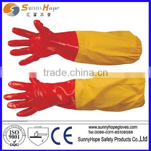 PVC Glove With Long Sleeves thumbnail-1