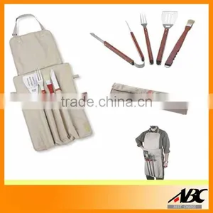 Stainless Steel Outdoor BBQ Set With Apron thumbnail-4