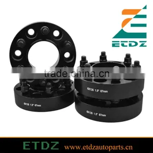 Black 1.5" 6x135 MM Hub Centric Wheel Spacers Adapters ForFord F-150 Raptor Expedition thumbnail-5