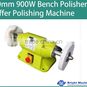 200mm 900W Polishing Machine With Fine and Coarse Buffing Wheels BM20521 thumbnail-1
