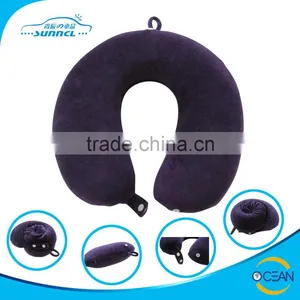 Foldable Memory Foam Neck Pillow Easy to Take With Button thumbnail-1