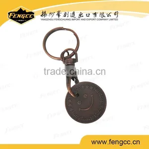 Promotional Metal Trolley Coin Keychain With Custom Logo thumbnail-4