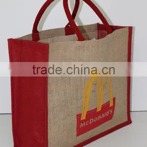 Excluisve Jute Bag for Europeon Market With Padded Rope Handle thumbnail-2