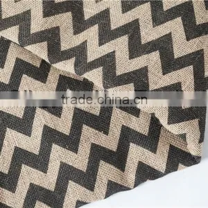 Printed Hoilday Burlap Fabric 160cm Wide 100 Meters Long thumbnail-1