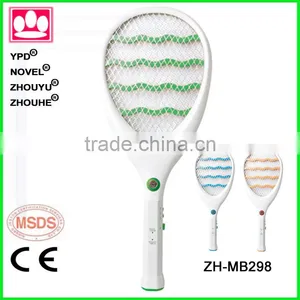 New Design Mosquito Racket Assembled Light ZHOUYU Mosquito Electric Racket thumbnail-1