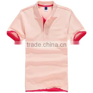 2016 Fashion Style Polo Shirt for Lovers Design Custom Couple Polo Shirt Wholesale thumbnail-4