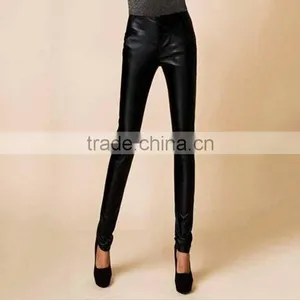 Readymade Woman Thick PU Thermal Pants thumbnail-2