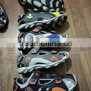 Cheap Kids Footwear Stocklot pu Sandal Kid Sandal thumbnail-4