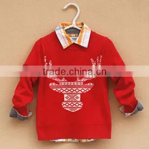 Goods For Children Clothes 2015 Autumn Winter Children's Clothing Pullovers Boys Sweaters thumbnail-1