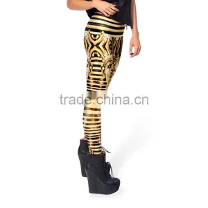 Custom Logo Yoga Pants Gym Wear Womens Ambition Sublimated Surface Leggings thumbnail-4
