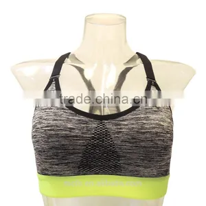 New Seamless Running Bra Fitness Wireless Women Underwear Sports Bra thumbnail-1