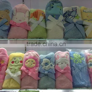 Stoced or OEM 100% Cotton Baby Blanket, Good Quality Baby Blanket thumbnail-1