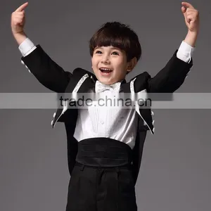 Europe Style Boys Tuxedo For Piano Perfonmance Kids Clothes Set For Host Formal Children Clothing B-NB-CS905-20 thumbnail-3