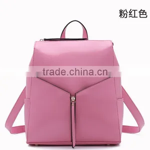 Outdoor Shoulder Bagpack/Women PU Leather Vintage Backpacks thumbnail-1