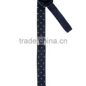 Polka Dot Knit Tie thumbnail-1