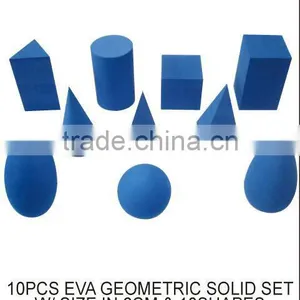 FOR KID (S194) 10PCS EVA GEOMETRIC SOLID SET thumbnail-1