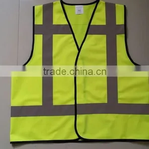 China High Visibility Motorcycle Reflective Vest With Pocket for Safety thumbnail-5