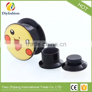 Cute Popular Acrylic Pokemon Body Piercing Jewelry Ear Plug thumbnail-5