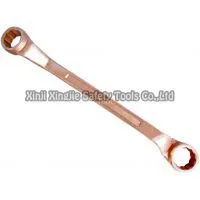 Beryllium Copper Alloy Double Box Offset Wrench,Non Sparking Tools thumbnail-1