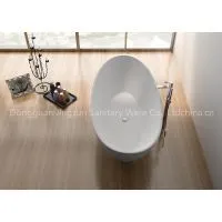 Stone Resin Bathtub Freestanding Bathtub thumbnail-3