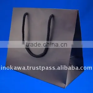 Luxury Shopping Paper Bag STOCKLOT LOW PRICE ---HG-BLACK 200--- Wholesale thumbnail-1
