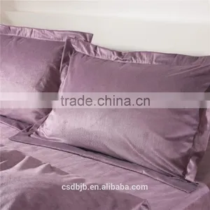 2017 NEW DESIGN SUPER SOFT MICROFIBER PURPLE 4PCS BEDDING SET thumbnail-5