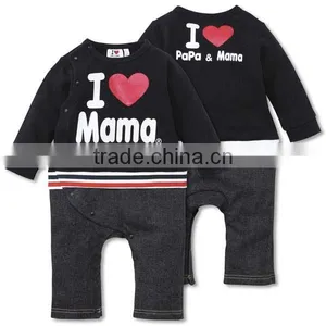 New Design Long Sleeve Terry Baby Romper thumbnail-2