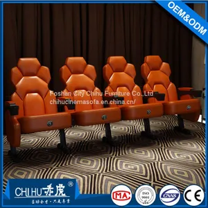 High End Cinema Seats,luxury Vip Leather Cinema Chair With Cupholder thumbnail-5