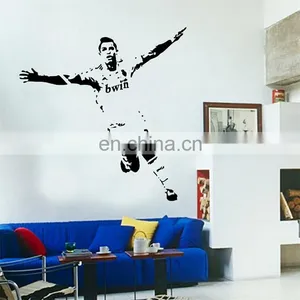 Football Player C Ronaldo Removable Creative Sticker Home Decor thumbnail-4