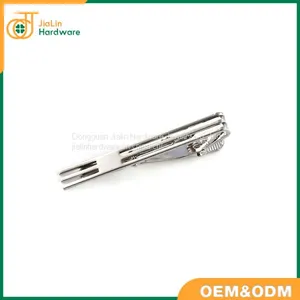 Fashion Necktie Clips Tie Bar Clips Tie Pins Set for Men thumbnail-4