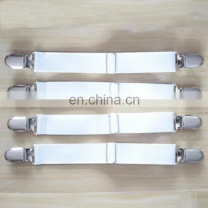Fashion Hot Sale Set 4 Adjustable Mattress Pad Cover Holders Bed Sheet Cover Straps Holders thumbnail-5