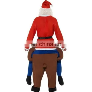 Funny Halloween Carnival Party Piggyback Ride On Reindeer Costume thumbnail-3