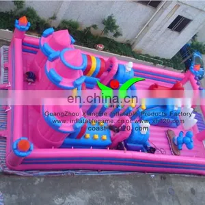 Commercial Pink Guangzhou Bouncy Castle Inflatable China thumbnail-1