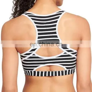 Sexy Zebra Printed Yoga Bra Workout Fashion Ladies New Model Bra thumbnail-1