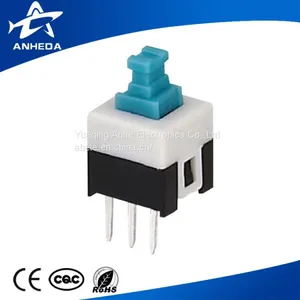 KFC 7*7 6 Pins Self-locking&non-lock Small Plastic Electronic Switch Tact Switch Push Button Switch thumbnail-2